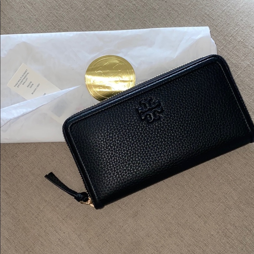 Tory Burch Thea Multi-Gusset Zip Wallet
